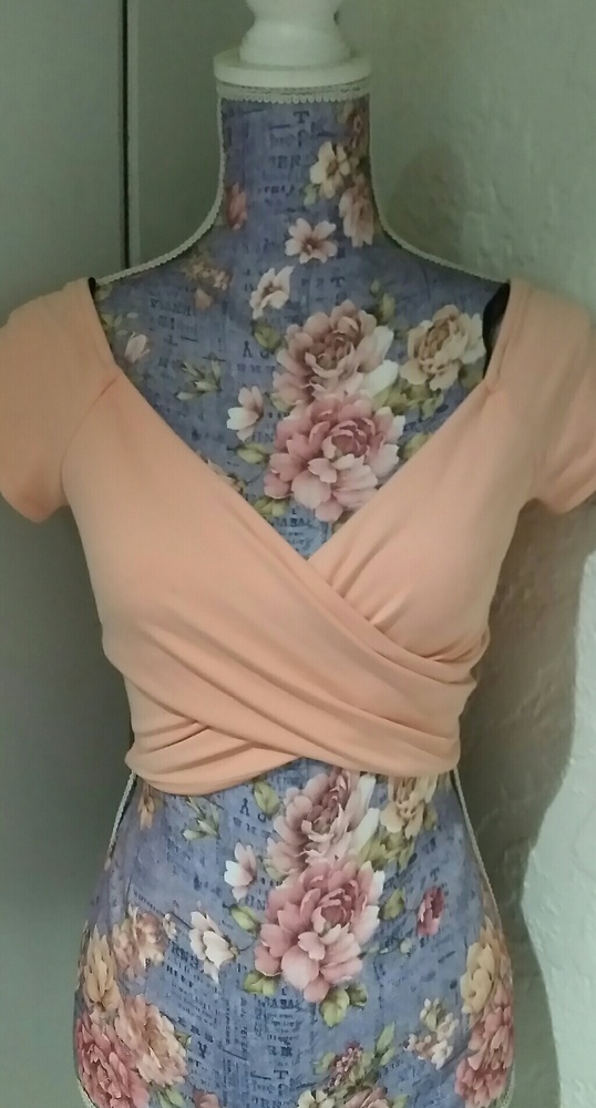 Peach top from Bebe